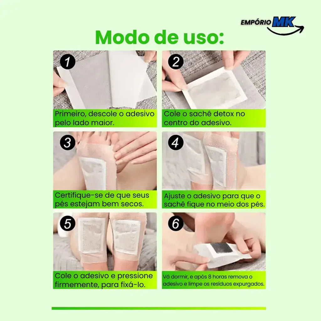 Kit Adesivo Detox