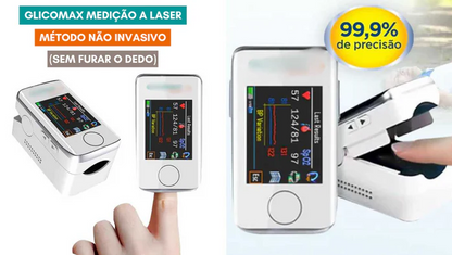 GlicoMax - Medidor de Açúcar a Laser