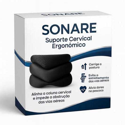 SONARE™: Respiração livre, sono profundo — desde a primeira noite