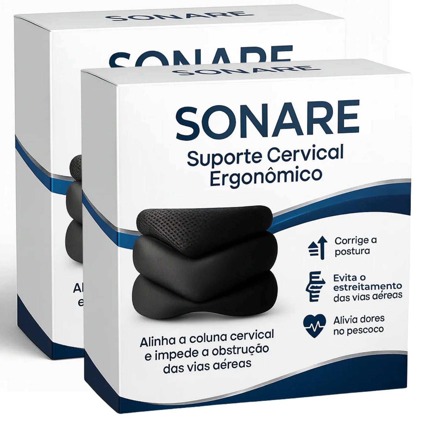 SONARE™: Respiração livre, sono profundo — desde a primeira noite